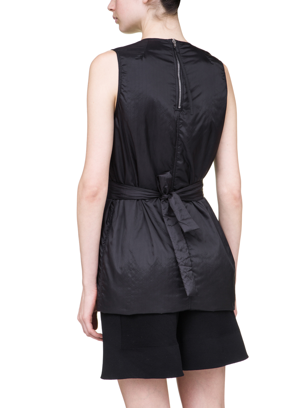 RICK OWENS OFF-THE-RUNWAY SISYTANK TUNIC IN BLACK