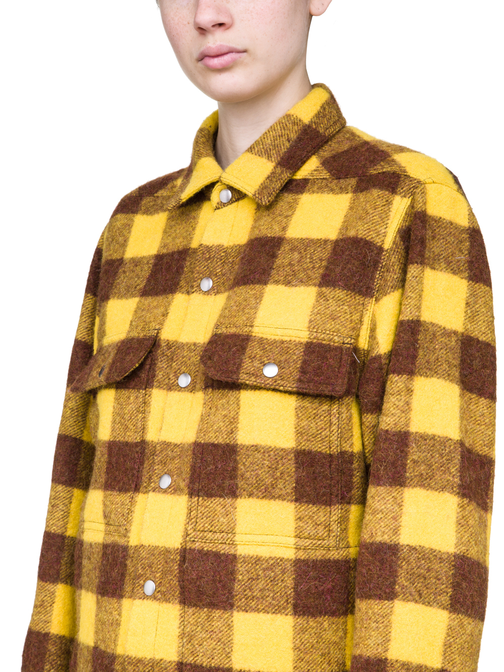 RICK OWENS FW18 SISYPHUS OFF-THE-RUNWAY OUTERSHIRT