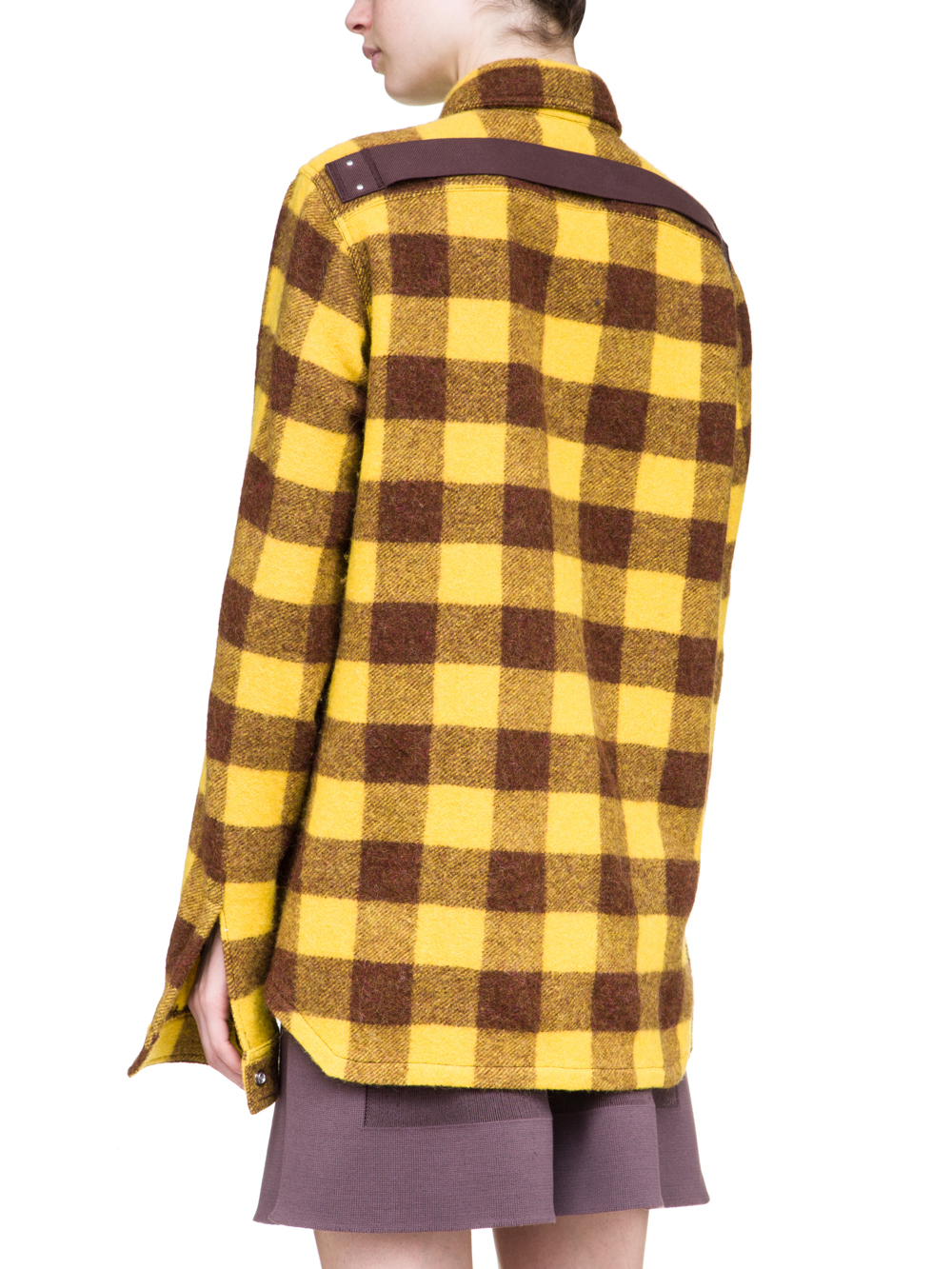 RICK OWENS FW18 SISYPHUS OFF-THE-RUNWAY OUTERSHIRT