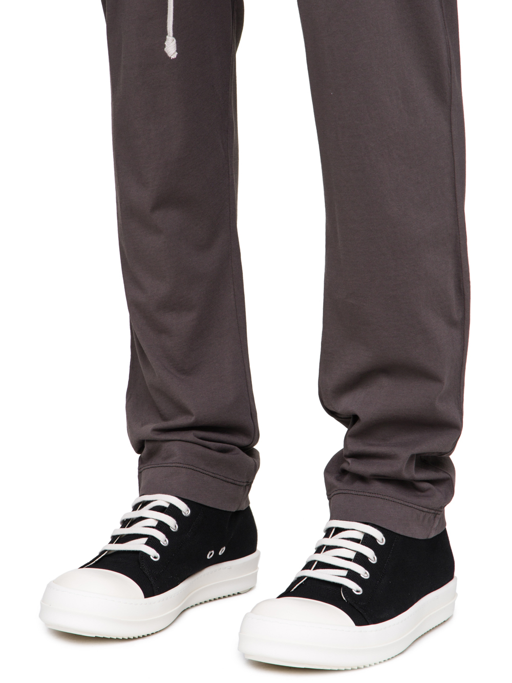DRKSHDW FW18 SISYPHUS DRAWSTRING LONG PANTS IN DARKDUST GREY