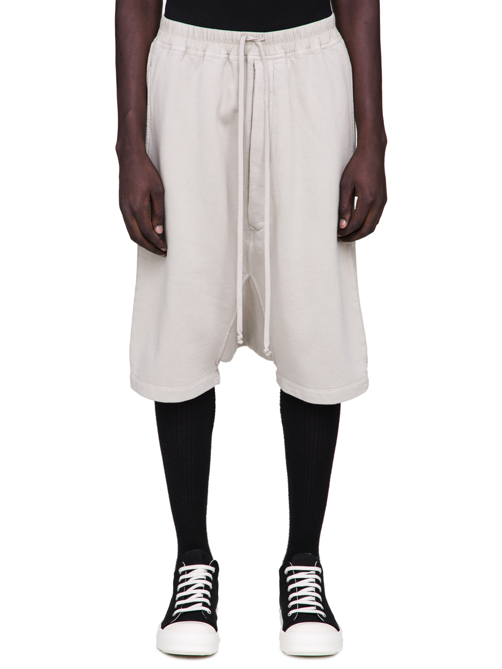DRKSHDW FW18 SISYPHUS PODS IN PEARL BEIGE HEAVYWEIGHT COTTON