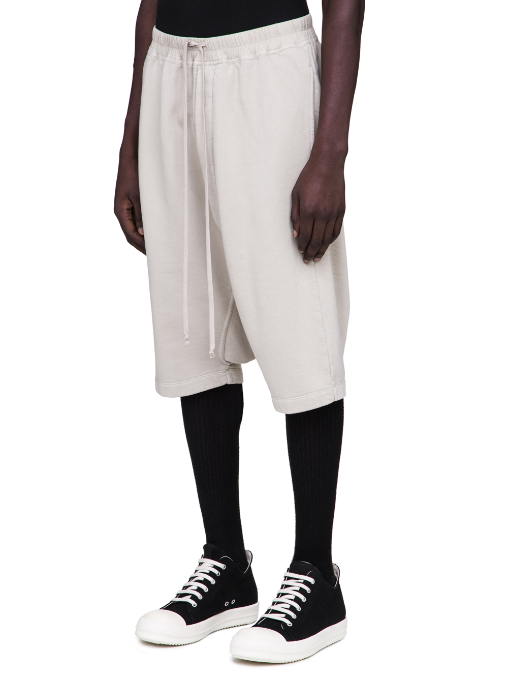 DRKSHDW FW18 SISYPHUS PODS IN PEARL BEIGE HEAVYWEIGHT COTTON