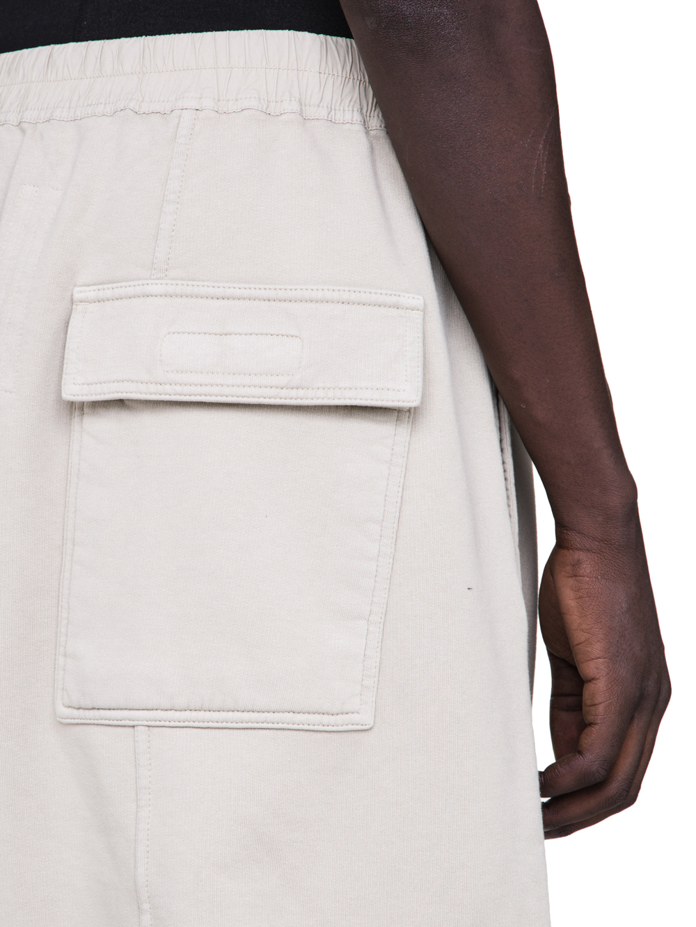DRKSHDW FW18 SISYPHUS PODS IN PEARL BEIGE HEAVYWEIGHT COTTON