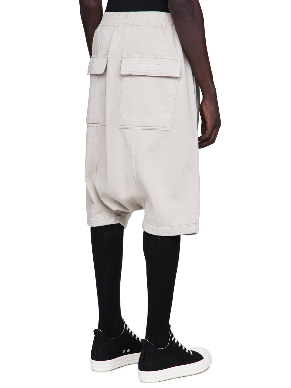 DRKSHDW FW18 SISYPHUS PODS IN PEARL BEIGE HEAVYWEIGHT COTTON