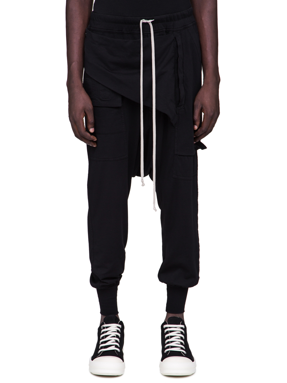 DRKSHDW FW18 SISYPHUS PRISONNER MEMPHIS PANTS IN BLACK