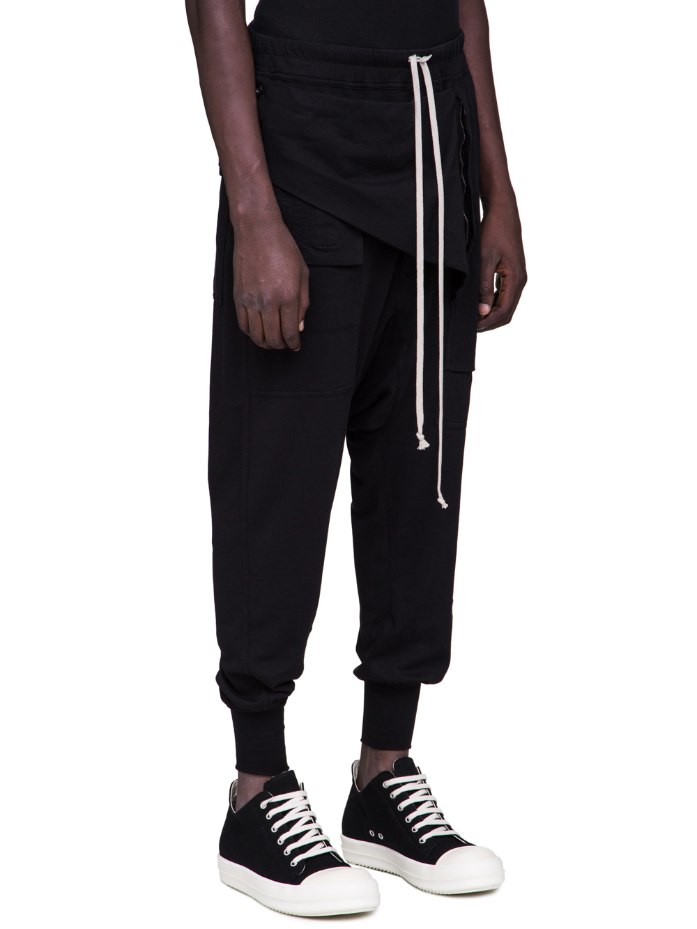 DRKSHDW FW18 SISYPHUS PRISONNER MEMPHIS PANTS IN BLACK