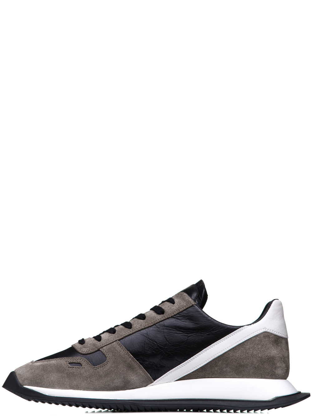 RICK OWENS FW18 SISYPHUS OFF-THE-RUNWAY RUNNERS IN BLACK