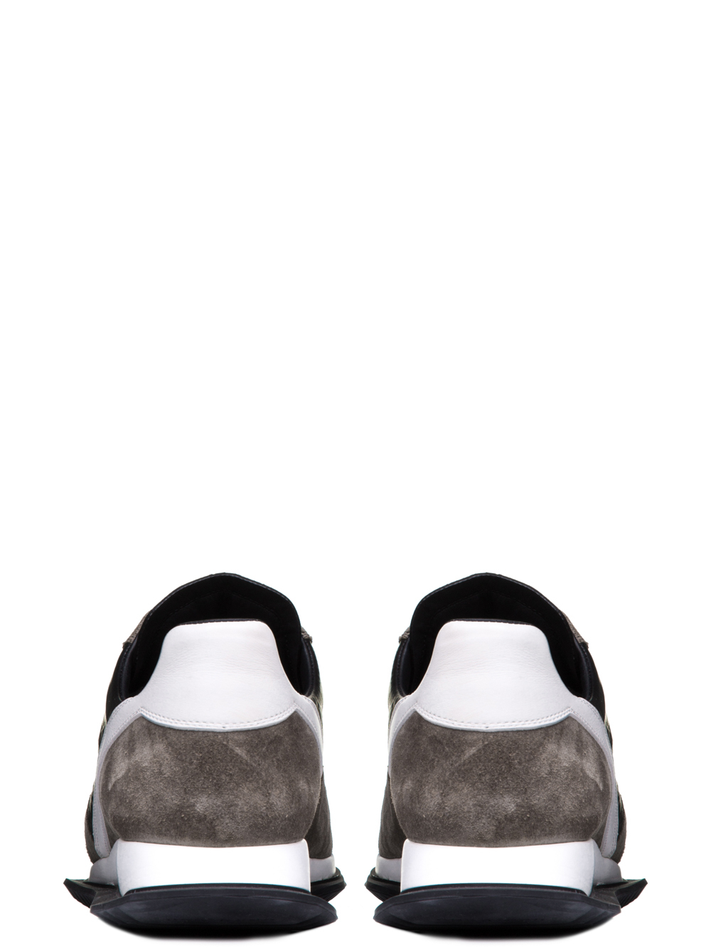 RICK OWENS FW18 SISYPHUS OFF-THE-RUNWAY RUNNERS IN BLACK