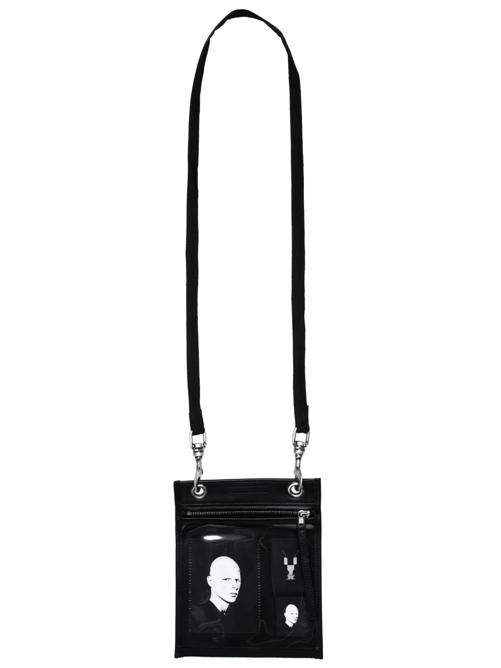DRKSHDW FW18 SISYPHUS SECURITY POCKET IN BLACK