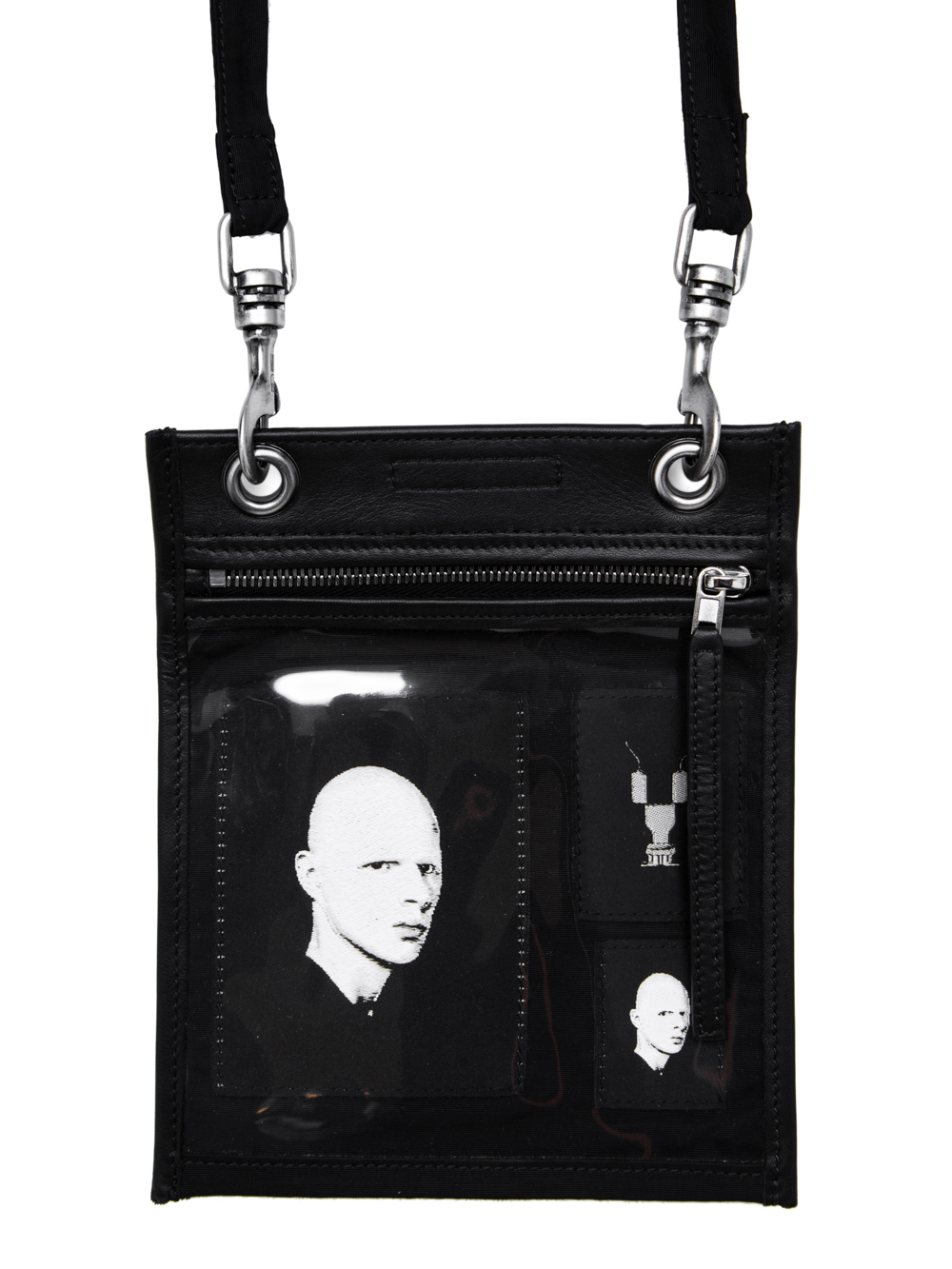 DRKSHDW FW18 SISYPHUS SECURITY POCKET IN BLACK