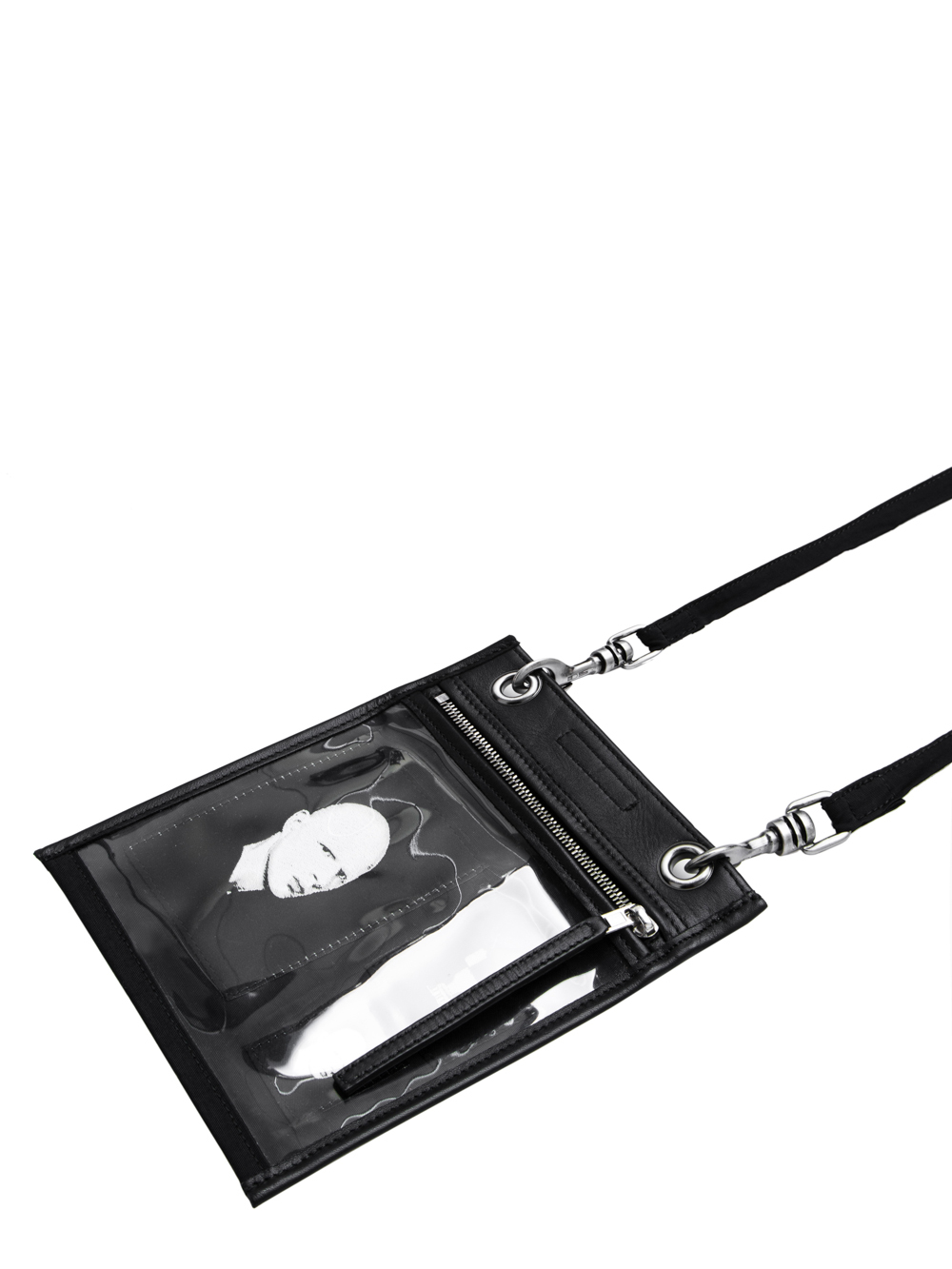 DRKSHDW FW18 SISYPHUS SECURITY POCKET IN BLACK