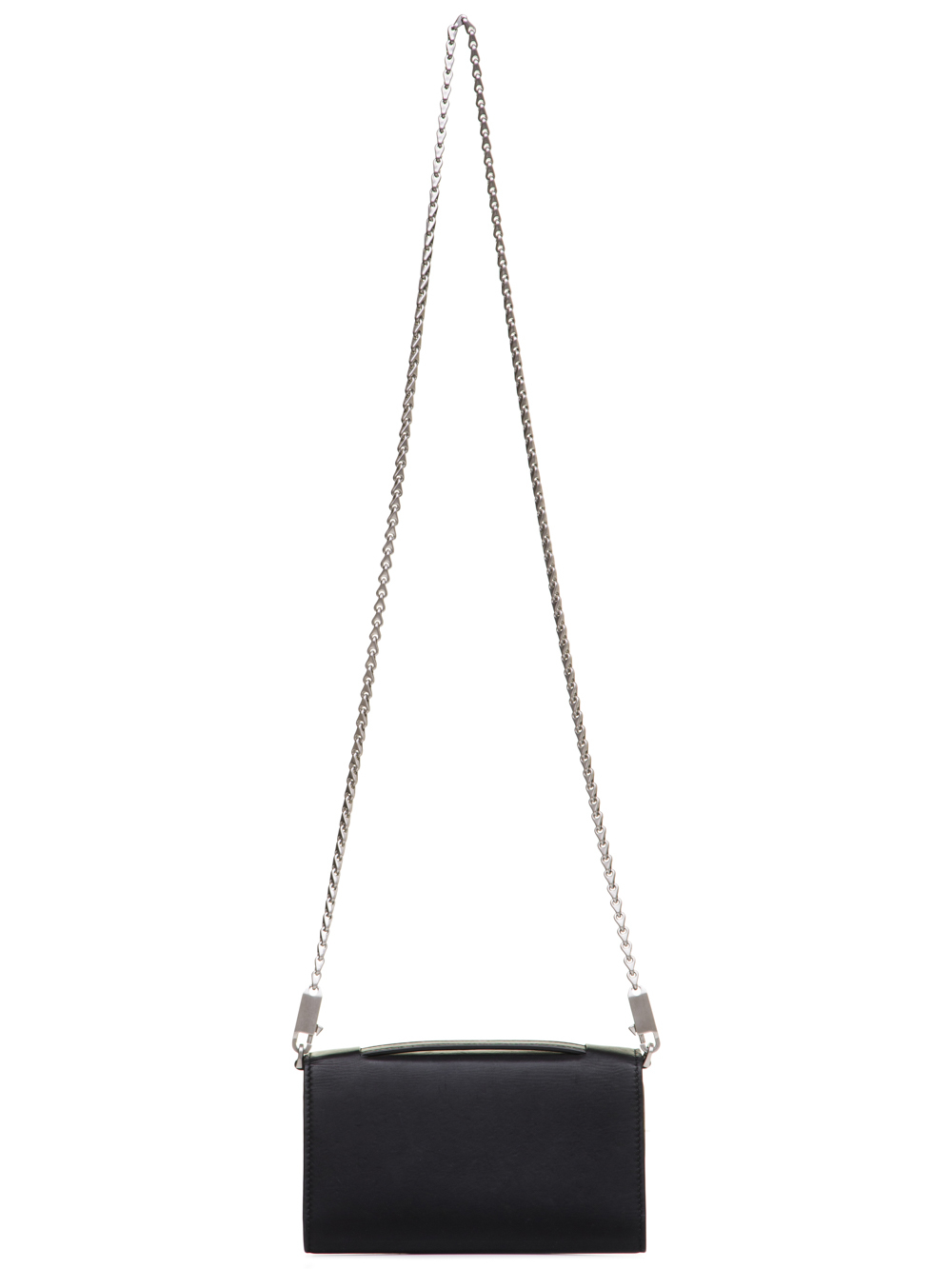 RICK OWENS SS19 BABEL PURSE WALLET IN BLACK BABY CALF LEATHER