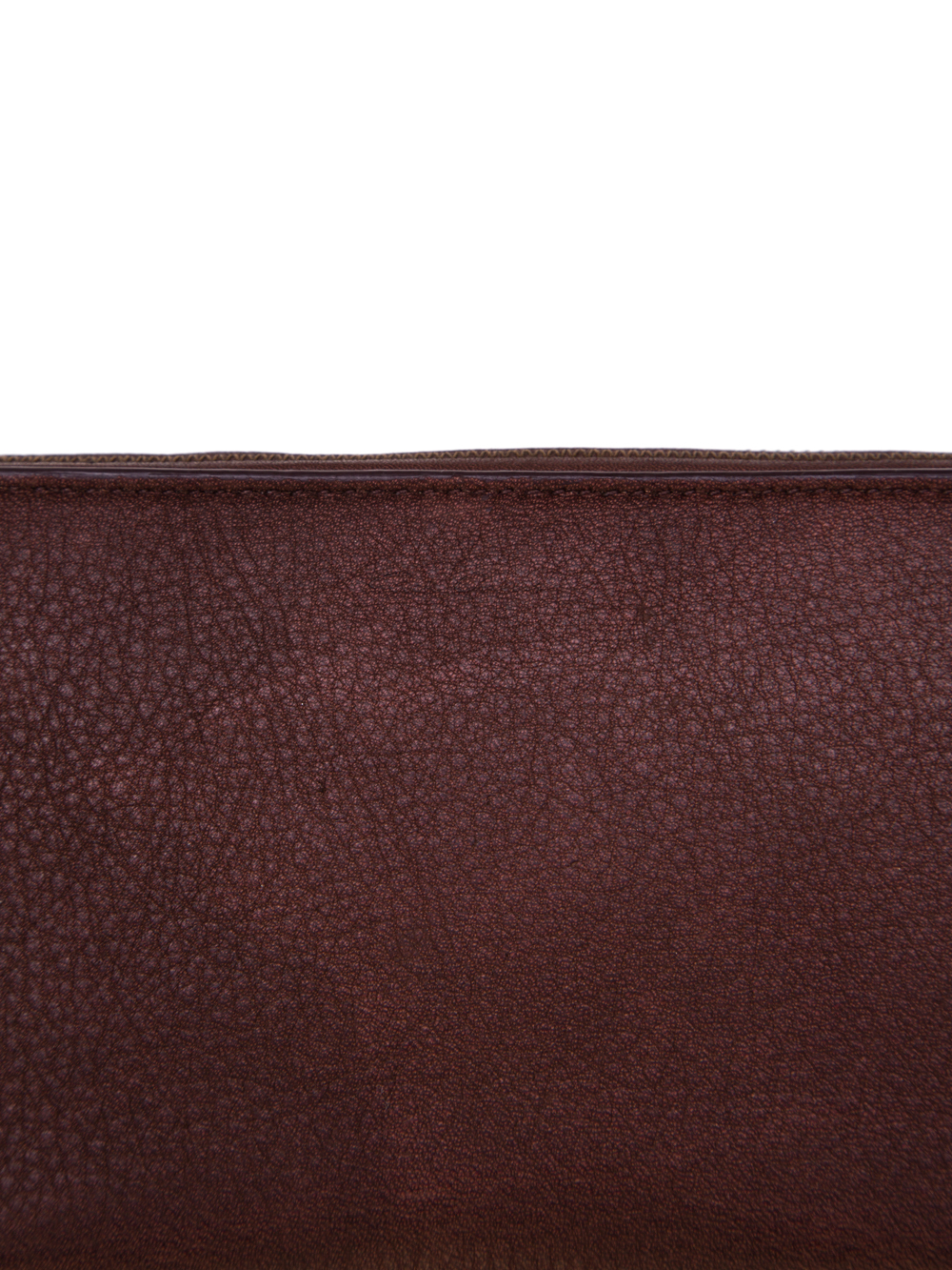 RICK OWENS SS19 BABEL CONTINENTAL WALLET IN BLOOD BROWN CALF LEATHER