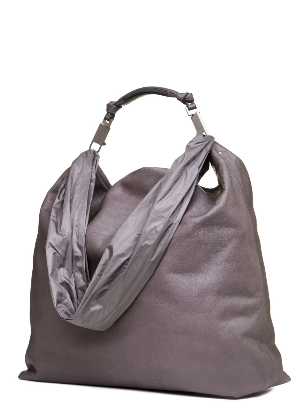 BAG IN DUST GREY CALF LEATHER