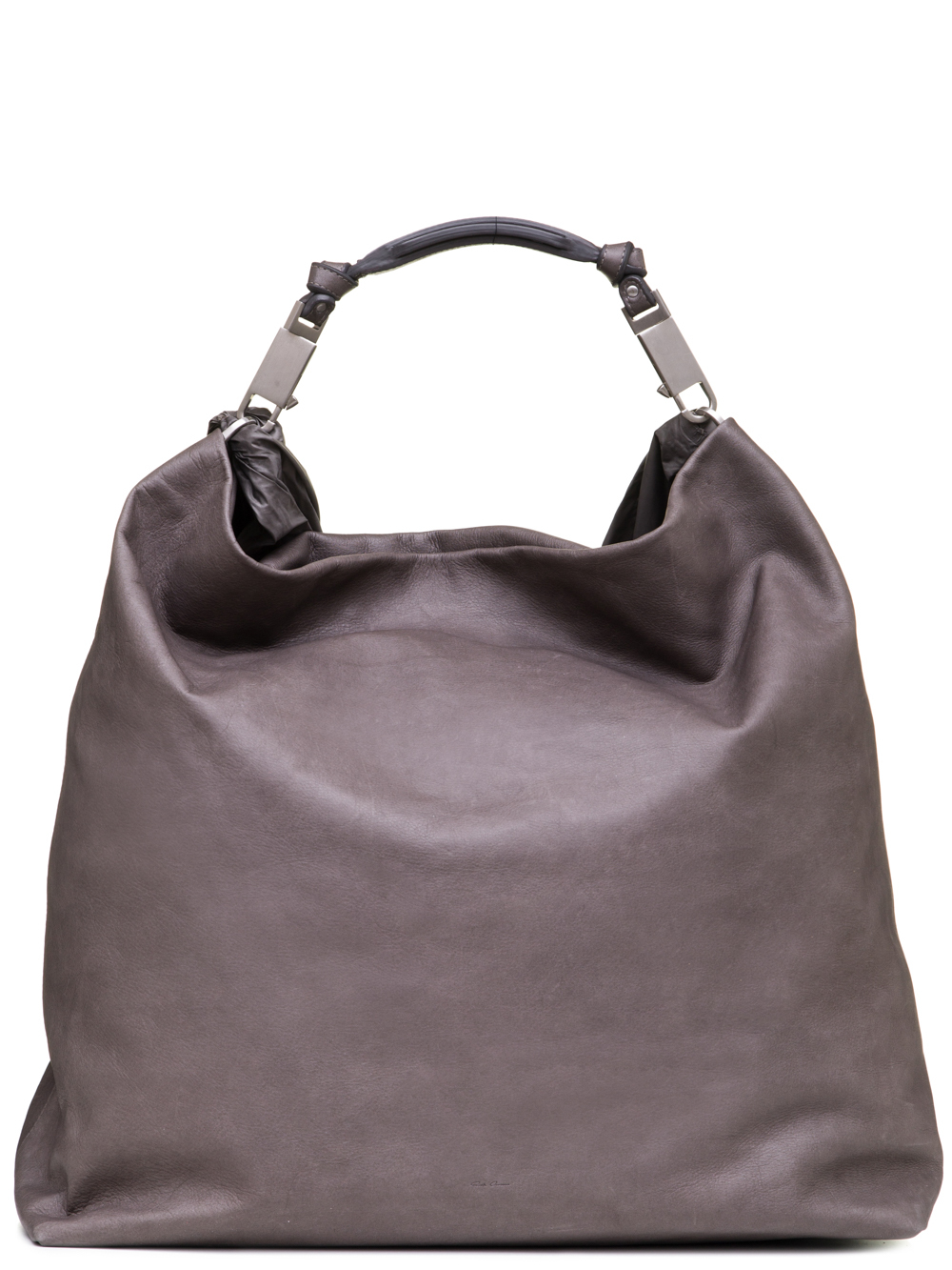 BAG IN DUST GREY CALF LEATHER