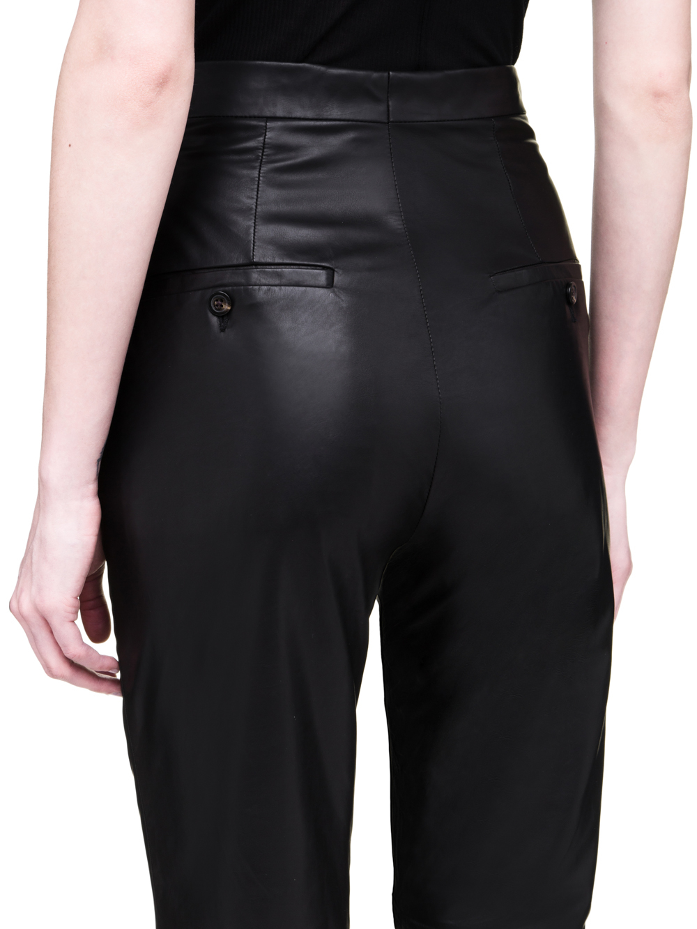 RICK OWENS SS19 BABEL BOLANS TROUSERS IN BLACK