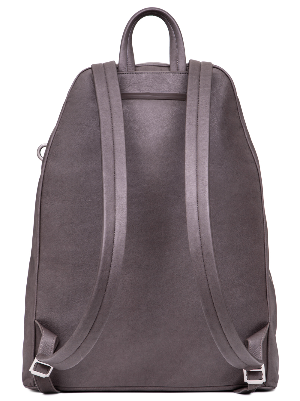 RICK OWENS SS19 BABEL BACKPACK IN DUST GREY CALF LEATHER