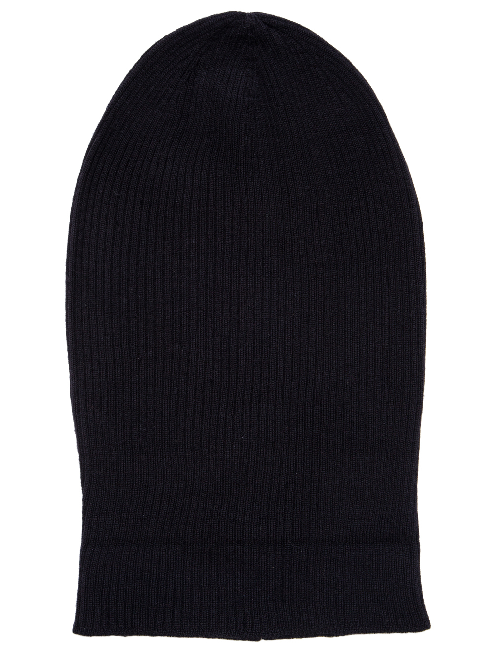 RICK OWENS SS19 BABEL MEDIUM HAT IN BLACK MERINO WOOL