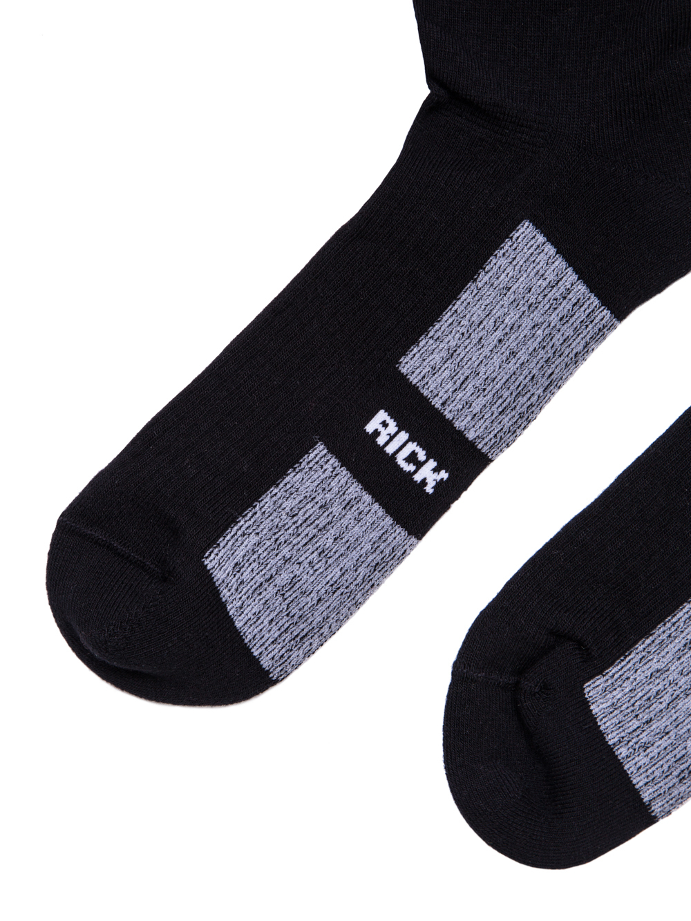 RICK OWENS SS19 BABEL SHORT SOCKS IN BLACK