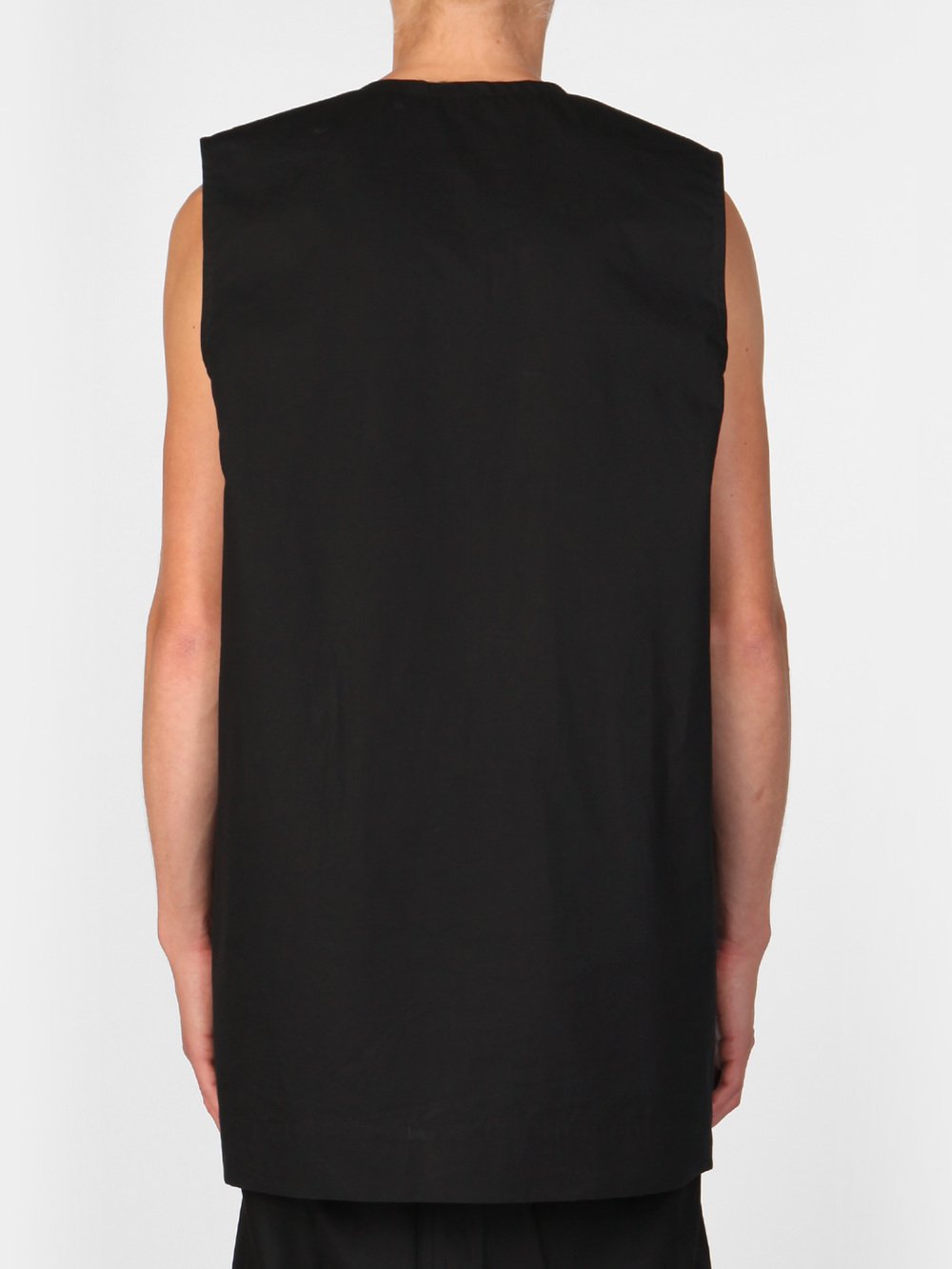 RICK OWENS - JUMBO SLEEVELESS TEE