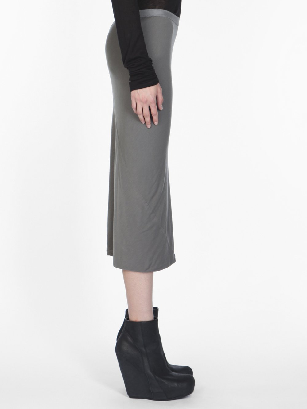 RICK OWENS LILIES - TUBE SKIRT