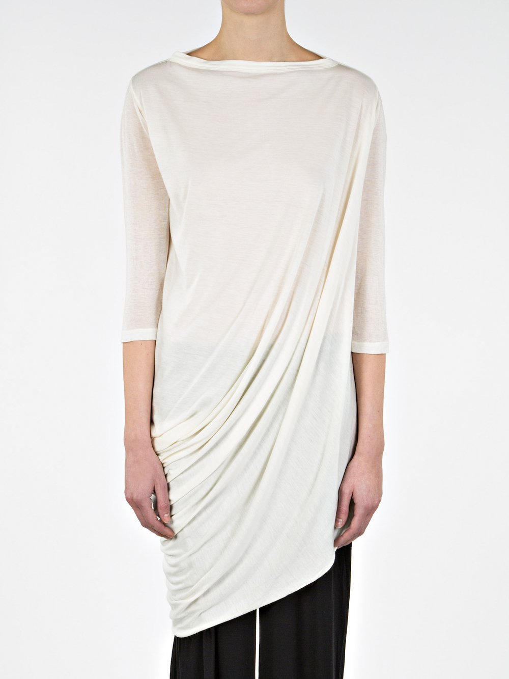 RICK OWENS LILIES - BOATNECK TOP