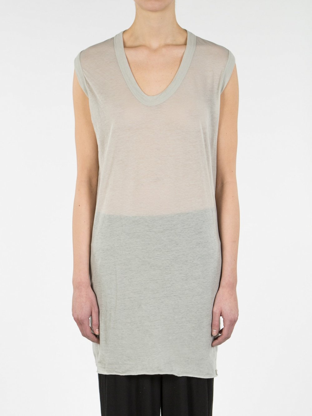 RICK OWENS - SLEEVELESS TEE