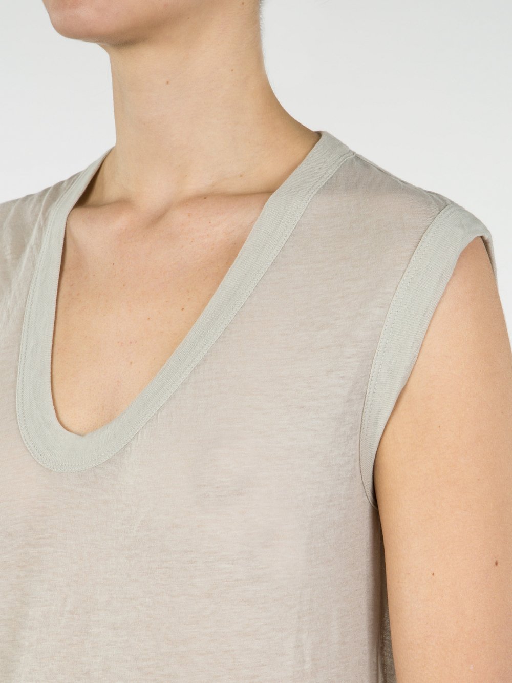 RICK OWENS - SLEEVELESS TEE