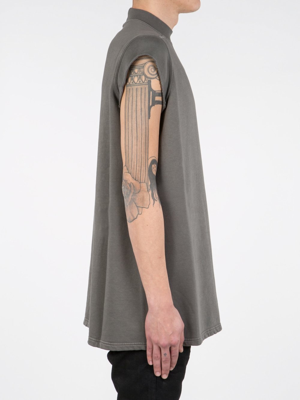 RICK OWENS DRKSHDW - SLEEVELESS JUMBO TOP
