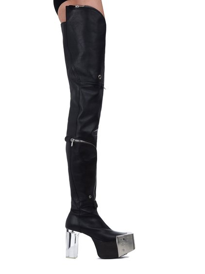 Rick owens high heel boots Clearance